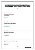 PROGRESSIVE CARE RN A EXAM &vert;ACTUAL QUESTIONS AND VERIFIED ANSWERS &vert;LATEST 2026&sol;2027 UPDATE&vert;GRADED A&plus;