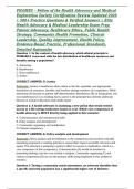 FHAMES &ndash; Fellow of the Health Advocacy and Medical Exploration Society Certification Review Updated 2026 &vert; 500&plus; Practice Questions & Verified Answers &vert; Elite Health Advocacy & Medical Leadership Exam Prep&comma; Patient Advocacy&comma; Healthcare Ethics&comma; Public Healt