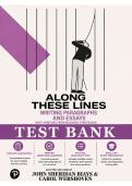Test Bank for Along These Lines&colon; Writing Paragraphs and Essays&comma; 8th Edition &lpar;Biays & Wershoven&rpar; &vert; All Chapters 1&ndash;32 Covered