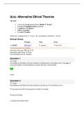 ETHC 102 Quiz 2&comma;3 and 4 &vert; Questions and Answers &vert; 2026 Update &vert; 100&percnt; Correct - Liberty University&period;