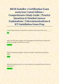 BICSI Installer 1 Ultimate Certification Prep Bundle 2026&sol;2027 &vert; Complete Study Guide&comma; Practice Questions&comma; Detailed Answer Explanations&comma; Mock Exams & Comprehensive Review