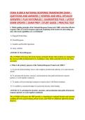 FEMA IS-800&period;D NATIONAL RESPONSE FRAMEWORK EXAM &ndash; &NewLine;QUESTIONS AND ANSWERS &vert; VERIFIED AND WELL DETAILED &NewLine;ANSWERS &vert; PLUS RATIONALES &vert; GUARANTEED PASS &vert; LATEST &NewLine;EXAM UPDATE &vert; EXAM PREP &vert; STUDY GUIDE &vert; PRACTICE TEST 