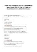 CWEA LABORATORY ANALYST GRADE 3 CERTIFICATION&NewLine;EXAM &mdash; 2026 COMPLETE PRACTICE EXAM &lpar;150&NewLine;QUESTIONS WITH FULL OPTION RATIONALES&rpar;