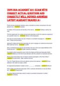 USPS SSA ACADEMY 421 EXAM 2026 &vert; COMPLETE TESTBANK WITH REAL QUESTIONS & CORRECT ANSWERS &vert; 100&percnt; ACCURATE A&plus; &vert; BRAND NEW STUDY GUIDE&NewLine;&NewLine;