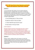 NBRC TMC Board Review Exam Questions and Verified Answers with Rationale &vert; Latest Edition 2026&sol;2027 
