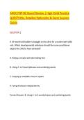 ANCC FNP-BC Board Review &vert; High-Yield Practice &NewLine;QUESTIONs&comma; Detailed Rationales & Exam Success &NewLine;Guide  