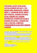 Applied Nursing Test Bank 2026 &ndash; Real Exam Questions & Answers &vert; 100&percnt; Accurate A&plus; Graded Study Guide&NewLine;&NewLine;