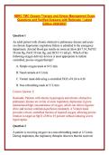 NBRC TMC Oxygen Therapy and Airway Management Exam Questions and Verified Answers with Rationale &vert; Latest Edition 2026&sol;2027