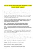 SSA Test with all Correct & 100&percnt; Verified Answers &vert;Latest Version &vert;Already Graded A&plus;