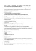 NURS 425 EXAM 3 ATI QUESTIONS &vert; NURS 425 EXAM 3 STUDY GUIDE &vert; NCLEX-STYLE PRACTICE QUESTIONS & ANSWERS 2026&sol;2027