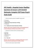 NYC Health &plus; Hospitals Senior Pipefitter &NewLine;Questions & Answers with Detailed &NewLine;Rationales Complete CSCP Exam Prep & &NewLine;Study Guide