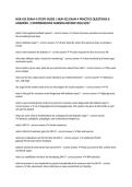 NUR 425 EXAM 4 STUDY GUIDE &vert; NUR 425 EXAM 4 PRACTICE QUESTIONS & ANSWERS &vert; COMPREHENSIVE NURSING REVIEW 2026&sol;2027