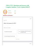 NWSA TTT-1 Questions and Answers with Complete Solutions &vert; Newly Updated 2026&sol;27
