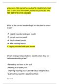 WGU D676 PRE OA &vert;WITH COMPLETE COMPREHENSIVE &NewLine;QUESTIONS AND ANSWERS&sol;&sol;VERIFIED&sol;&sol;GRADED A&plus;&sol;&sol;&NewLine;FOR CERTIFICATION SUCCESS