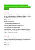 APEA 3P Mock Exam &vert; Full-Length Clinical Readiness &NewLine;Practice Test with Verified Answers & Detailed Rationales  &NewLine;2026&sol;2027 