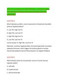APEA 3P Comprehensive QUESTION Bank &vert; Pathophysiology&comma; &NewLine;Pharmacology & Physical Assessment Practice Questions &NewLine;&lpar;2026&sol;2027&rpar;  