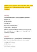 APEA 3P Clinical Readiness Exam Prep &vert; 500&plus; Most Tested &NewLine;Questions with Correct Answers & Expert Rationales &NewLine;2026&sol;2027 