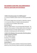 RAD WORKER II EXAM PREP&colon; 200 COMPREHENSIVE PRACTICE QUESTIONS WITH RATIONALES