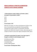MSN 672 MODULE 4 PRACTICE EXAMINATION COMPLETE WITH VERIFIED ANSWERS