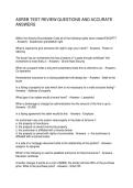 ASREB TEST REVIEW QUESTIONS AND ACCURATE ANSWERS