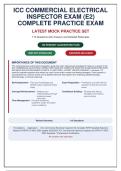 ICC Commercial Electrical Inspector E2 Exam Practice Questions with Detailed Solutions Based on NFPA 70 &lpar;NEC 2023&rpar; &vert; 2026&sol;2027 Update