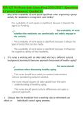 BSN 425 Wellness Quiz Exam Study Guide 2026&ndash;2027 &vert; Complete Questions & Answers with Detailed Explanations