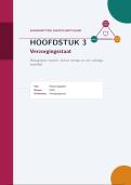 Samenvatting Maatschappijleer &vert; Verzorgingsstaat &vert; VWO