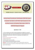 Family Nurse Practitioner Certification &lpar;FNP-BC&rpar; Exam &ndash; Complete Test Bank &vert; 250 NGN-Style Questions with Verified Answers & Detailed Rationales &vert; ANCC & AANPCB Blueprint Aligned