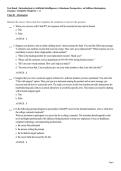 Test Bank Introduction to Artificial Intelligence A Business Perspective 1st Edition Hoisington PDF
