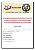 Gerontological Nursing Certification &lpar;GERO-BC&rpar; Exam &ndash; Complete Test Bank &lpar;Latest 2025&sol;2026 Edition&rpar; &vert; 250 NGN-Style Questions with Verified Answers & Detailed Rationales &vert; ANCC Blueprint Aligned