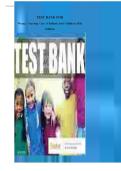 Test bank for Wong's Nursing Care of Infants and Children 11th Edition by Hockenberry 