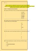 WGU D514 Analytical Methods for Leaders OA Study Guide &lpar;2025&rpar; &vert; Leadership Analytics Practice Questions & Answer Key &vert; Comprehensive Objective Assessment Exam Preparation Resource