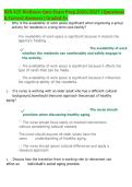 BSN 425 Wellness Quiz Exam Prep Study Guide &lpar;2026&sol;2027&rpar; &vert; Health and Wellness Nursing Practice Questions & Answer Key &vert; Comprehensive BSN Exam Review Resource