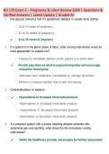 NU 170 Complete Maternal Child Nursing Exam Prep Bundle &lpar;Galen College&rpar; 2026&sol;2027 &vert; Exam 3&comma; Exam 4&comma; Maternal Child & Final Reviews &vert; Verified Q&A &vert; Latest Update &vert; Graded A&plus;
