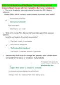 WGU D440 Health and Wellness Through Nutritional Science Study Guide &lpar;2026&rpar; &vert; Nutrition & Wellness Course Review &vert; Comprehensive Exam Preparation Resource &vert; Updated 2026&sol;2027