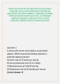 HESI EXIT EXAM &lpar;E2&rpar; RN PRACTICE EXAM LATEST UPDATED FINAL EXAM WITH MOST TESTED 100 QUESTIONS AND 100&percnt; CORRECT VERIFIED ANSWERS WITH DETAILED RATIONALES PLUS ANSWER KEY ALREADY GRADED A&plus;2026-2027 FINAL EXAM UPDATED VERSION INSTANT DOWNLOAD PDF