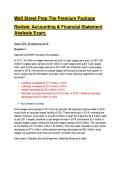 Wall Street Prep Premium Package Accounting & Financial Statement Analysis Exam Review &vert; Finance Study Guide &vert; Financial Modeling & Accounting Practice Resource