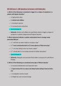 Exam 3&colon;NR 548 Exam 3&colon; 100 Questions & Answers with Rationales&colon; Guaranteed A&plus; Score Solution