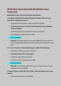 NR 548 Week 1 Exam Study Guide&colon; NR 548 Week 1 Exam&colon;NR 548 Week 1 Practice Exam&colon; 100&percnt; Verified Questions & Answers