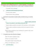 Certified Cardiographi&ccaron; Te&ccaron;hni&ccaron;ian &lpar;CCT&rpar; Exam Prep 2026 &vert; &NewLine;Questions & Verified Answers &vert; Latest Update &vert; Graded A&plus; 