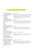 ATI Pharmacology Proctored Test Bank &lpar;2026&rpar; &ndash; Exam Questions and Answers Review