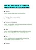 CSIA TEST BANK UPDATED COMPLETE&NewLine;QUESTIONS WITH ACCURATE ANSWERSCSIA TEST BANK UPDATED COMPLETE&NewLine;QUESTIONS WITH ACCURATE ANSWERS