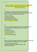 WGU C954 Information Te&ccaron;hnology Management Obje&ccaron;tive Assessment Final&NewLine;Exam Newest 2025&sol;2026 Complete 200 Exam Questions And Corre&ccaron;t&NewLine;Answers&rpar; &vert;Already Graded A&plus;
