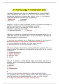 ATI Pharmacology Proctored Exam &lpar;2026&rpar; &ndash; Questions and Answers Study Guide