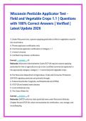 Wisconsin Nursing Jurisprudence Newest Exam 125 Questions with Verified Answers & Detailed Rationales Based on Wisconsin Statutes Chapter 441 & Administrative Code Chapters N 1-7