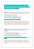 ATI PN FUNDAMENTALS PROCTORED EXAM 2026 &vert; PRACTICE QUESTIONS WITH ANSWERS & RATIONALES &vert; LATEST GRADED A&plus; VERIFIED PACK