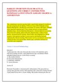 BARKLEY 3PS REVIEW EXAM 300 ACTUAL &NewLine;QUESTIONS AND CORRECT ANSWERS WITH &NewLine;RATIONALE LATEST UPDATE ALREADY GRADED A&plus; &NewLine;ASSURED PASS