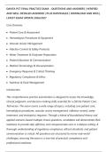 DAVITA PCT FINAL PRACTICE EXAM &ndash; QUESTIONS AND ANSWERS &vert; VERIFIED&NewLine;AND WELL DETAILED ANSWERS &vert; PLUS RATIONALES &vert; DOWNLOAD AND PASS &vert;&NewLine;LATEST EXAM UPDATE 2026&sol;2027