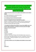 Alabama Home Builder Licensure Exam Prep 2026&sol;2027 &NewLine;&vert; Complete 200-Question Practice Test Bank with &NewLine;Detailed Answers & Explanations &lpar;IRC&comma; OSHA&comma; AL Law&rpar; &NewLine;LATEST THIS YEAR&period;pdf 