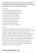 MISSOURI RECYCLING COORDINATOR CERTIFICATION EXAM&ndash; QUESTIONS&NewLine;AND ANSWERS &vert; VERIFIED AND WELL DETAILED ANSWERS &vert; PLUS RATIONALES&NewLine;&vert; DOWNLOAD AND PASS &vert; LATEST EXAM UPDATE 2026&sol;2027